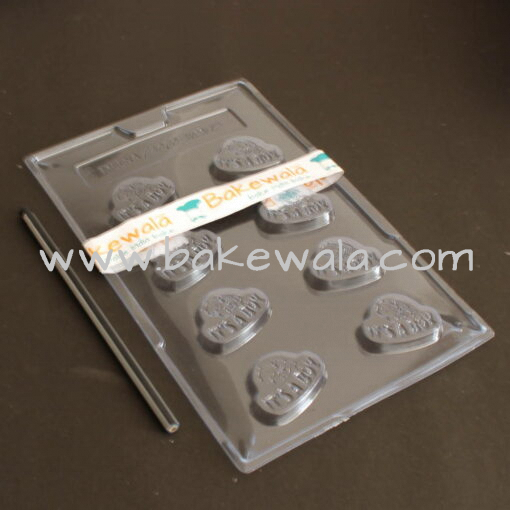 PVC Chocolate Mould - Type 039 - Set of 5 trays