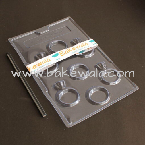 PVC Chocolate Mould - Type 033 - Set of 5 trays