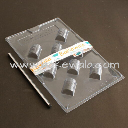 PVC Chocolate Mould - Type 086 - Set of 5 trays