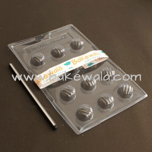 PVC Chocolate Mould - Type 087 - Set of 5 trays