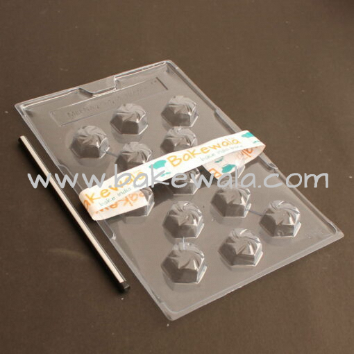 PVC Chocolate Mould - Type 128 - Set of 5 trays