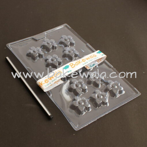 PVC Chocolate Mould - Type 124 - Set of 5 trays