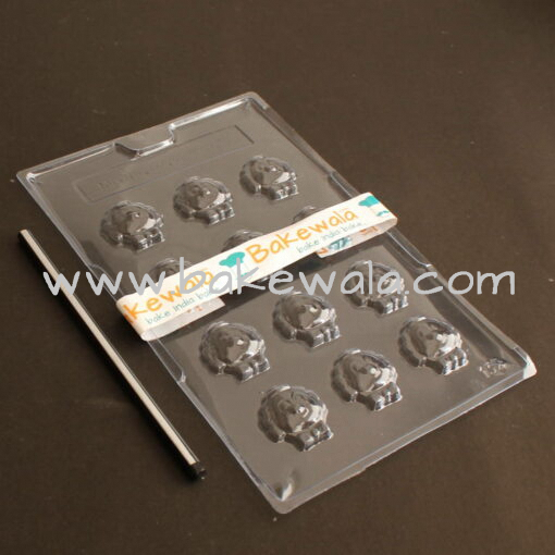 PVC Chocolate Mould - Type 132 - Set of 5 trays