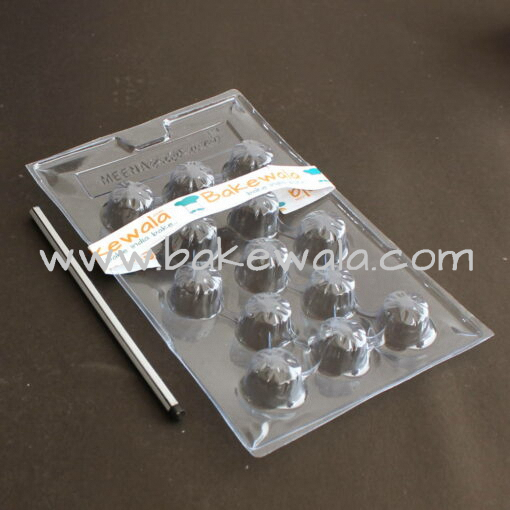 PVC Chocolate Mould - Type 076 - Set of 5 trays