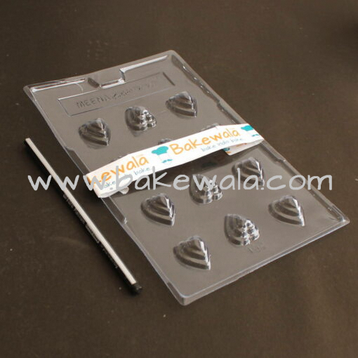 PVC Chocolate Mould - Type 102 - Set of 5 trays