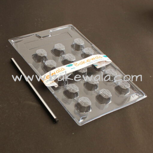 PVC Chocolate Mould - Type 127 - Set of 5 trays