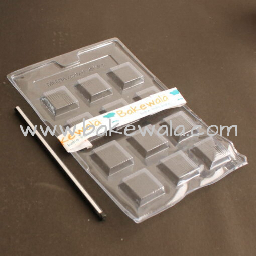 PVC Chocolate Mould - Type 018 - Set of 5 trays