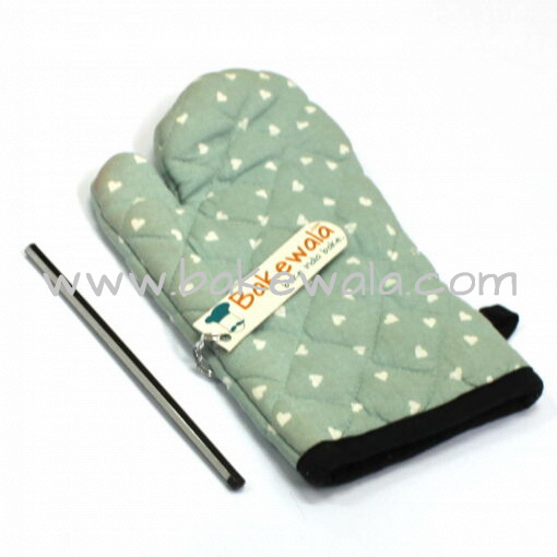 Cloth Oven Mitten or Kitchen Gloves - Heartthrob - 1 pc