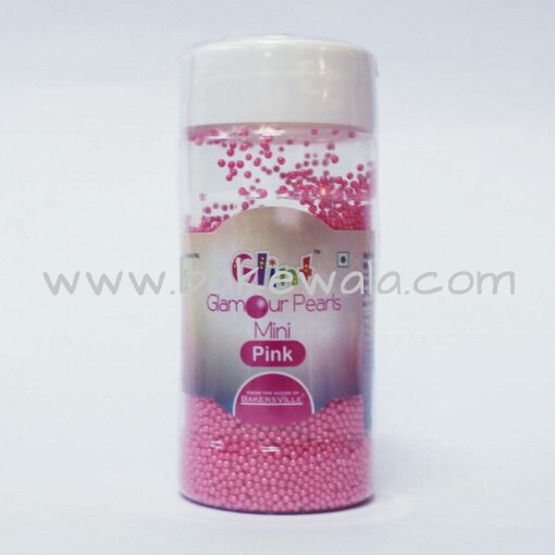 Glint Glamour Pearls - Pink - Mini - 75 g