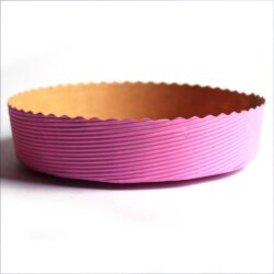 Paper Baking Mould - Pastel Pink - Round Cake Pan - 6 Inch dia -600pcs