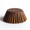 Cupcake Paper Liners - Brown n Gold Micro - 11cm -25000pcs