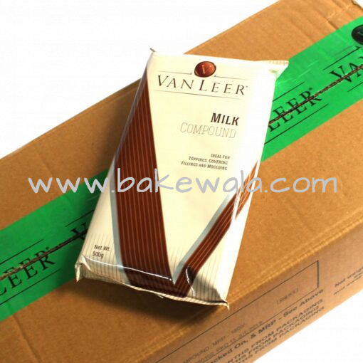 Van leer Milk Compound - 10 Kg Box of 500g Slabs