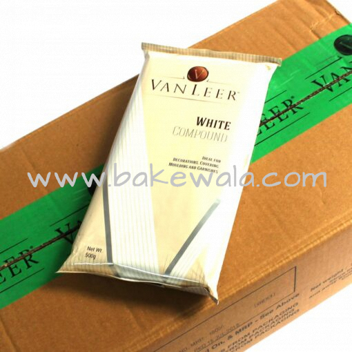 Van leer White Compound - 10 Kg Box of 500g Slabs