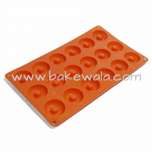 Silicone Mould Tray - Mini Donut Shapes