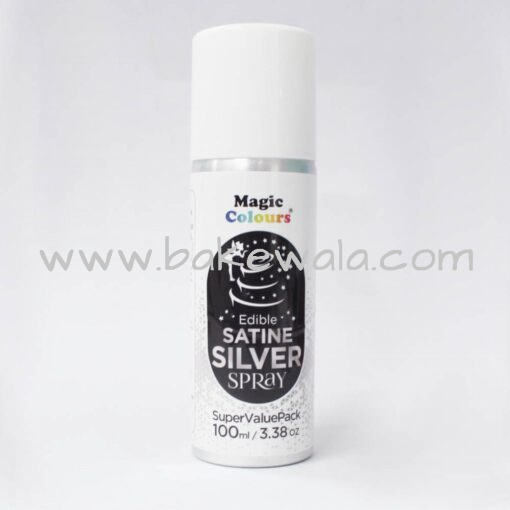 Magic Colours - Satine Silver Spray - 100ml