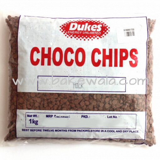 Dukes - Milk Choco Chips - 1kg