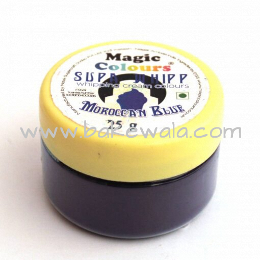 Magic Colours Supa Whipp - Whipping Cream Powder -Moroccan Blue 25g