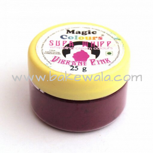 Magic Colours Supa Whipp - Whipping Cream Powder - Vibrant Pink 25g