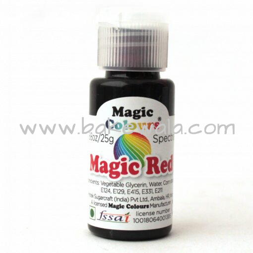 Magic Colours -  Gel Color - Magic Red - 25g