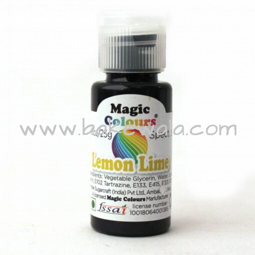 Magic Colours -  Gel Color - Lemon Lime - 25g