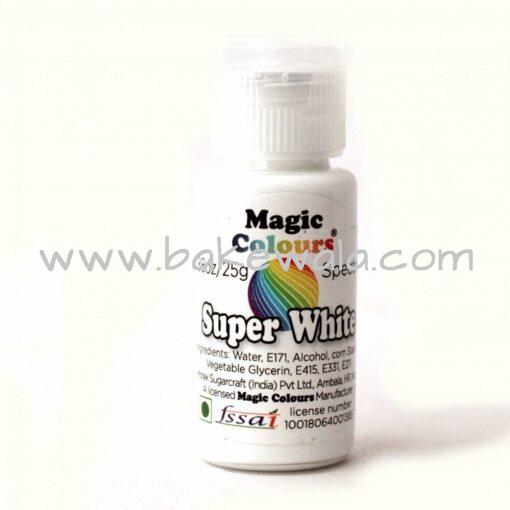 Magic Colours - Gel Color - Super White - 25g