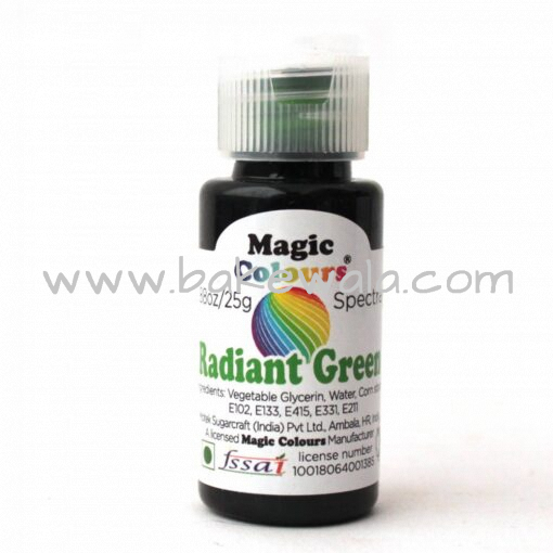 Magic Colours -  Gel Color - Radiant Green - 25g