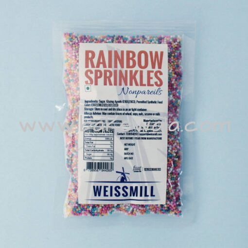 Weissmill - Rainbow Sprinkles - 100g