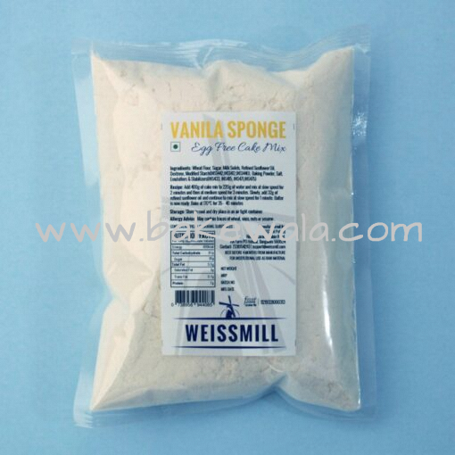 Weissmill - Vanilla Sponge - Egg Free - Cake Premix - 400g