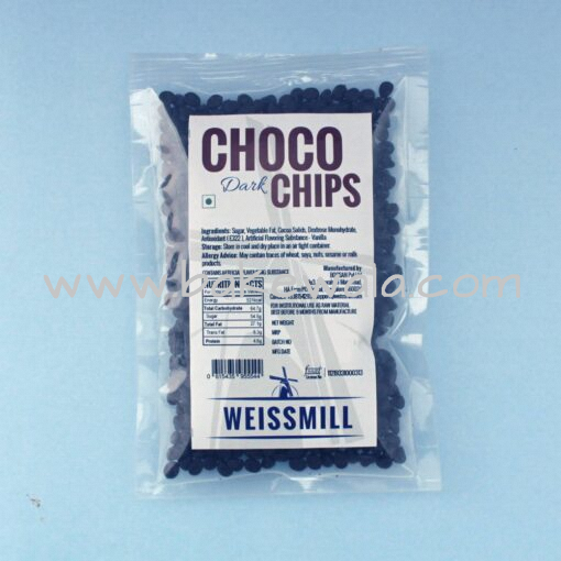 Weissmill Dark Choco Chips - 100 g