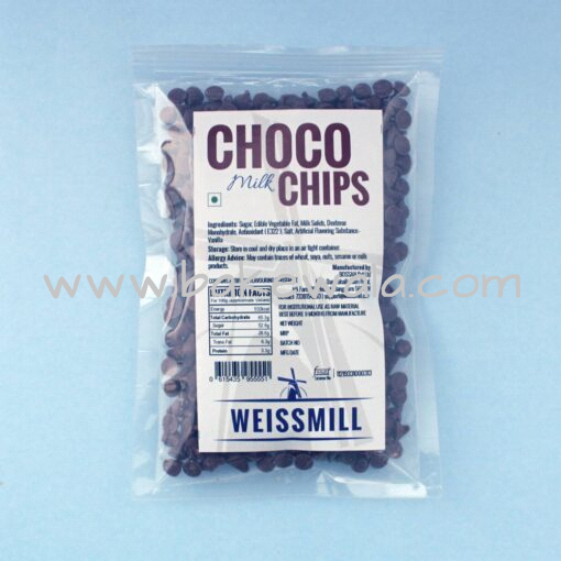 Weissmill - Milk Choco Chips - 100g