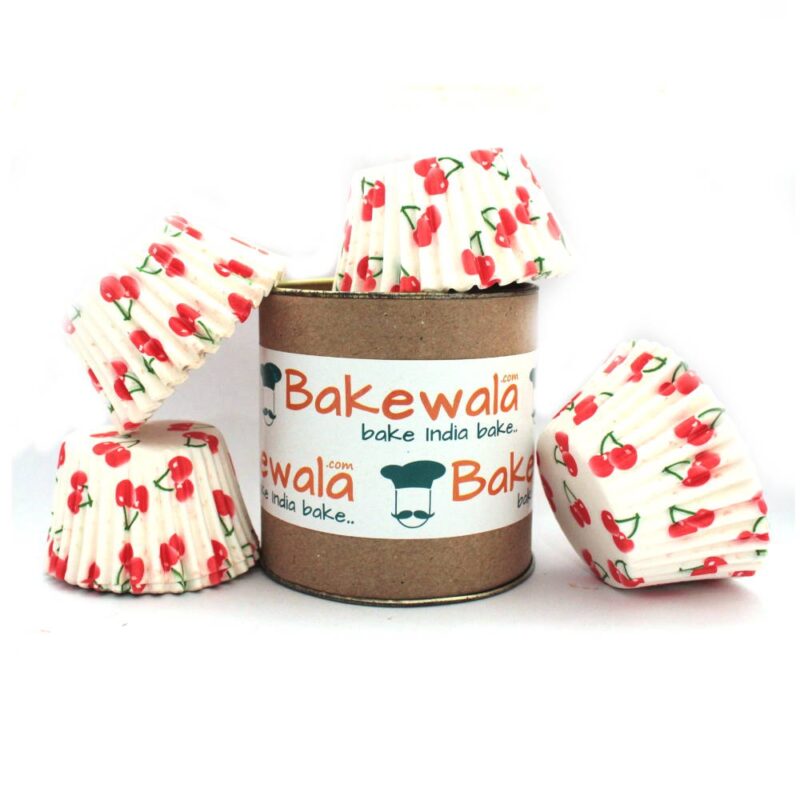 Cupcake Paper Liners - Verry Cherry - 12cm - 100 pcs