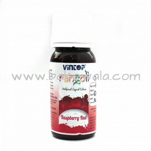 Liquid Food Colour- Raspberry Red - 20ml