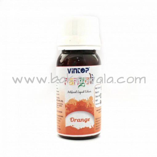 Liquid Food Colour - Orange - 20ml