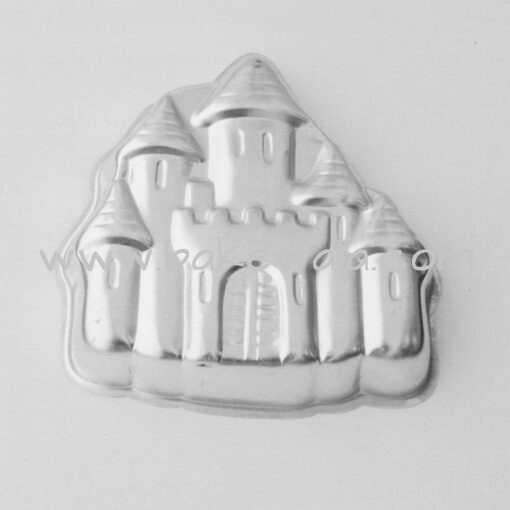 Aluminium Cake Tin Mold - Small Castle