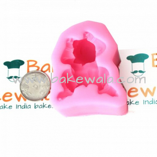 Silicone Mould - 3D Sleeping Baby Mould