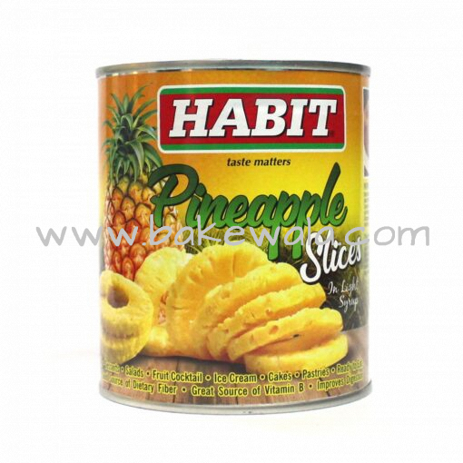 Habit - Canned Pineapple Slices - 850g