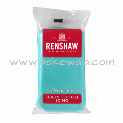 Renshaw Ready to Roll Fondant Icing - Jade Green - 250 gms