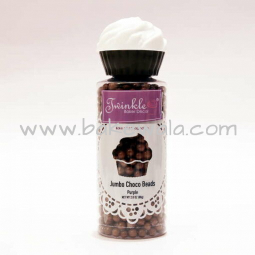 Jumbo Choco Beads - Purple