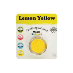 Magic Colours - Edible Petal Dust - Lemon Yellow - 8 ml