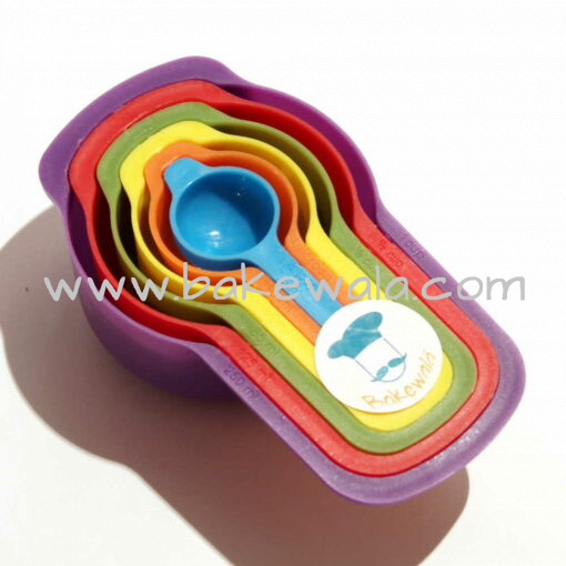 Measuring Cups & Spoons - Coloured