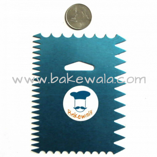 Metal Cake Comb - Rectangle shape