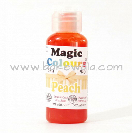 Icing or gel Color - Magic Colours Pro Gel  - Peach - 32g