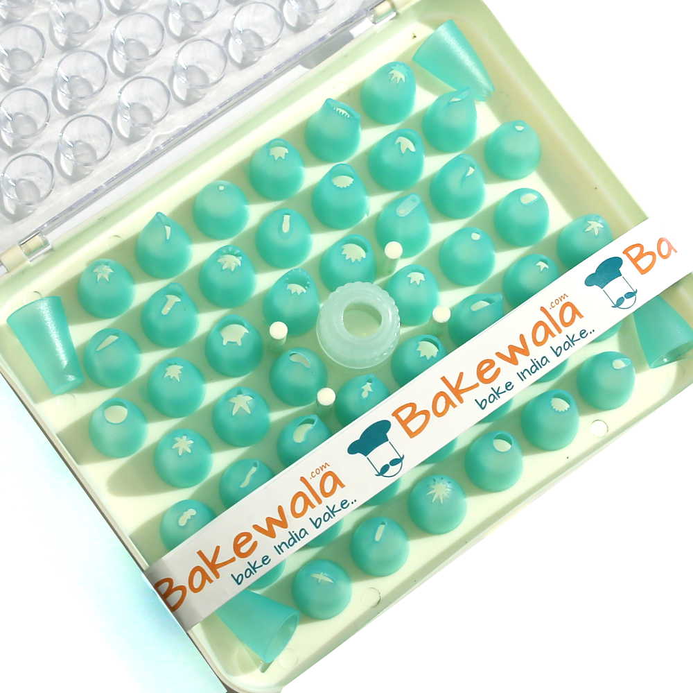 Buy Piping Nozzles Tips 52 pieces Plastic nozzle tips online in