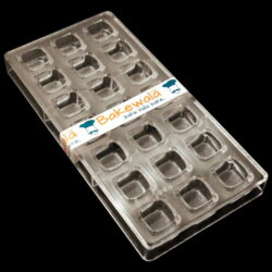 Polycarbonate Chocolate Mould - Design SD2009 - Cube