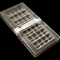 Polycarbonate Chocolate Mould - Design SD2407 - Cobbled