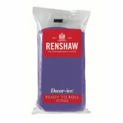 Renshaw Ready to Roll Fondant Icing - Deep Purple - 250 gms