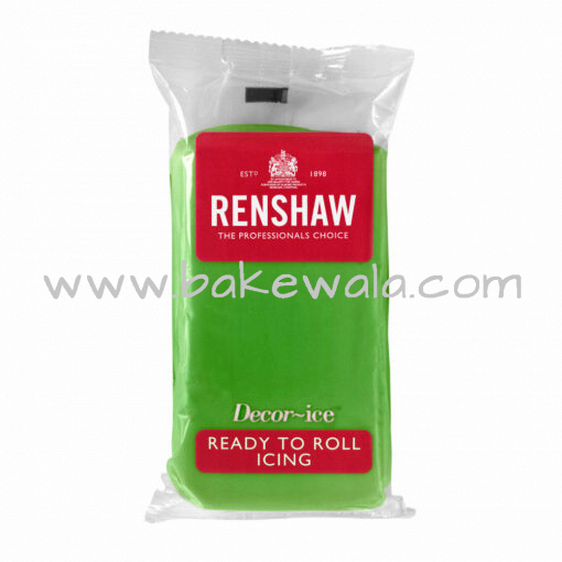 Renshaw Ready to Roll Fondant Icing - Lincoln Green - 250 gms