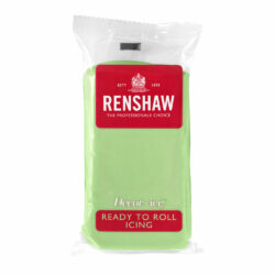 Renshaw Ready to Roll Fondant Icing - Pastel Green - 250 gms