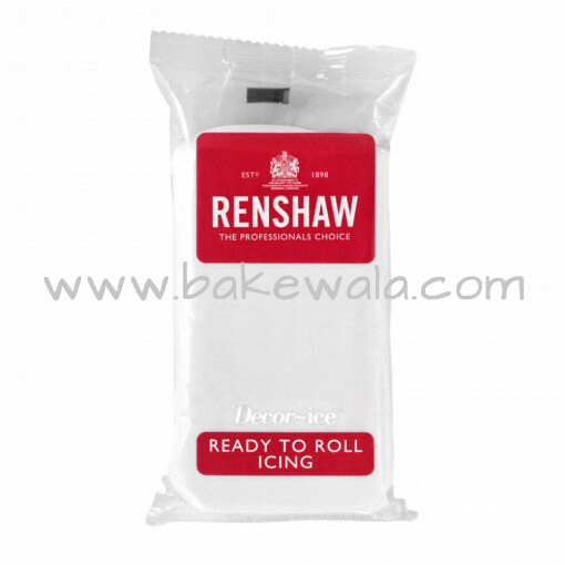 Renshaw Ready to Roll Fondant Icing - White - 500 gms