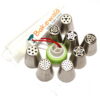 Russian Nozzles Piping Set of 8 with Coupler and piping bags